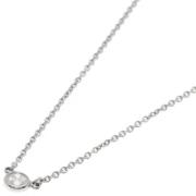 Pre-owned Platinum necklaces