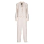 Ull og Angora V-hals Jumpsuit