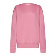 Rosa Logo Broderi Sweatshirt