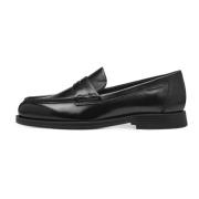 Svarte elegante loafers for kvinner