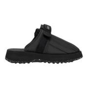 Stilig Puff Sandal - Svart