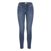 Lys Blå Denim Skinny Leg Jeans