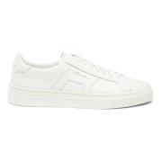 Dobbel Spenne Skinn Sneaker