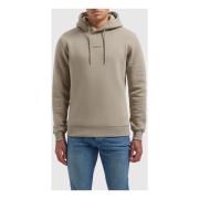 Essential Logo Hoodie Beige Herre