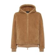 Beige Zip-Up Jakker