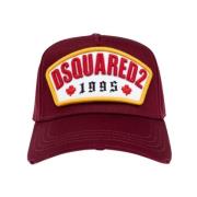 Bordeaux Gabardine Baseball Cap