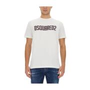 Logo Print Cool Fit Cotton T-Shirt