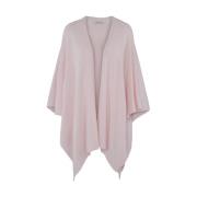 Myk Cashmere Poncho-Cardigan