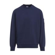 Blå Sweatshirt Aw24 Herremote