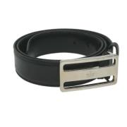 Pre-owned Leather belts