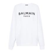 Paris Trykket Sweatshirt