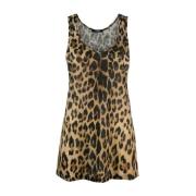 Leopard Print Sleeveless Top