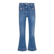 Stilige Cropped Jeans for Kvinner