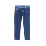 Klassiske Straight Jeans for Menn