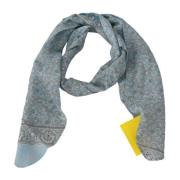 Luksus Silke Bandana Wrap Skjerf