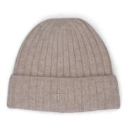 Cashmere Rib Beanie