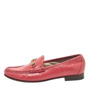 Pre-owned Leather flats