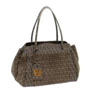 Pre-owned Canvas fendi-bags