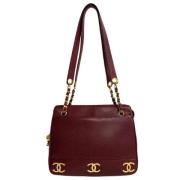 Pre-owned Leather chanel-bags