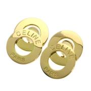 Pre-owned Yellow Gold earrings