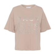 Simply Taupe Tee Top med Similisten