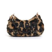 Leopard Ecofur Hobo Veske