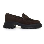 Brune Semskede Loafers