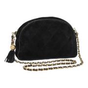 Pre-owned Suede chanel-bags