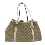 Pre-owned Canvas gucci-bags