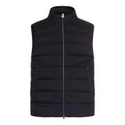 Elegant Svart Vest for Menn