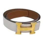 Pre-owned Leather belts