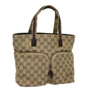 Pre-owned Canvas gucci-bags