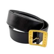 Pre-owned Leather belts