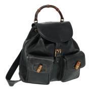 Pre-owned Leather backpacks