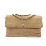 Pre-owned Suede chanel-bags