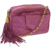 Pre-owned Satin chanel-bags