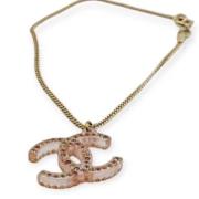 Pre-owned Metal chanel-jewelry