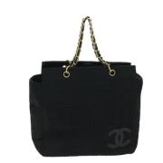 Pre-owned Cotton chanel-bags