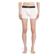 Rosa Bomull Jersey Boxer Brief