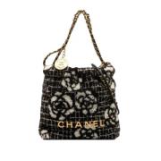 Pre-owned Cotton chanel-bags