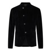 Svart Corduroy Blazer Aw24