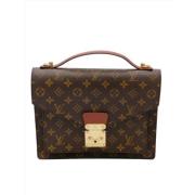 Pre-owned Fabric louis-vuitton-bags