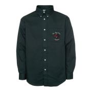 Blomster Logo Button-Down Skjorte