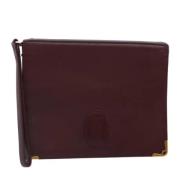 Pre-owned Leather clutches