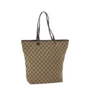 Pre-owned Canvas gucci-bags