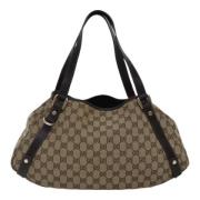 Pre-owned Canvas gucci-bags