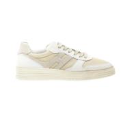 Hvite Skinn Sneakers Ss24