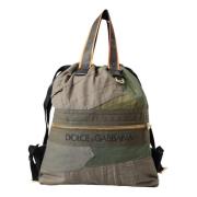 Camouflage Patchwork Ryggsekk Bag