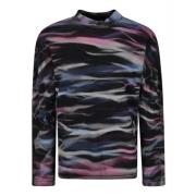 Tie Dye Langermet Tee Strikket