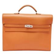 Pre-owned Leather briefcases